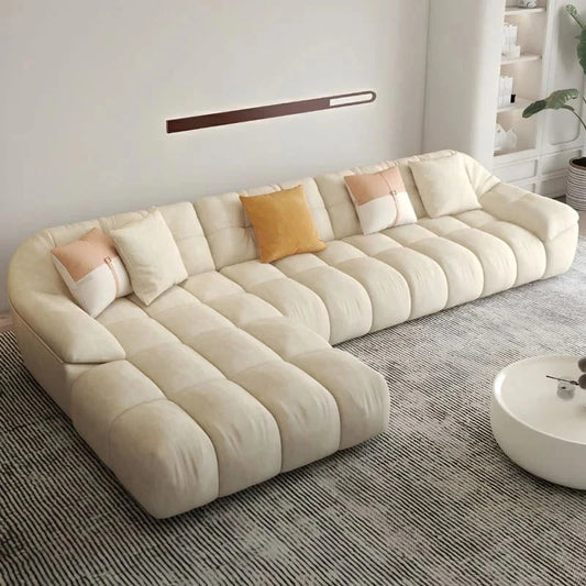 Vignar L Shape Sofa with Deep Soft Cushions - view 1
