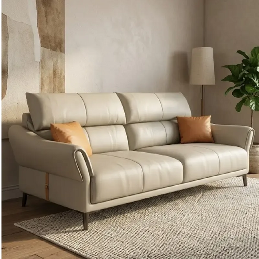 Zinney Leatherette Sofa with High Back Comfort - view 1