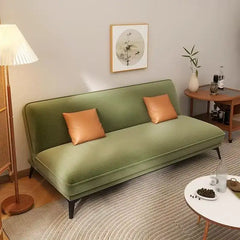 Click clack sofa bed for compact rooms, with practical features for compact living spaces
