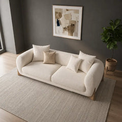 Balanced low-profile silhouette with contemporary sofa design and sofa with design – fabric, 3 seater
