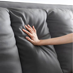 Latvo is a refined upholstered bed made for a modern Indian bedroom,