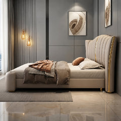 Elegant bed and cot modern style bed design platform support frame