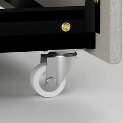 Sofa bed with storage, USB charging and side pockets, for apartments, family rooms and guest spaces