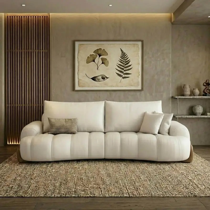 Rhodes Lounge Sofa with Soft Rounded Comfort - view 3