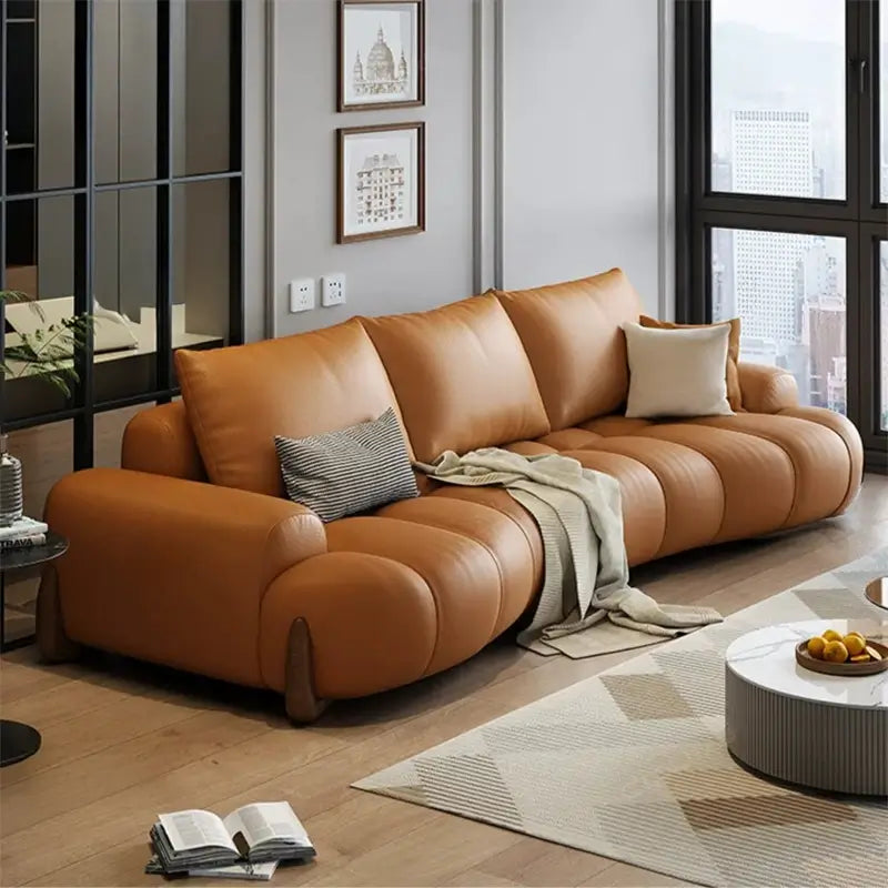 Rhodes Lounge Sofa with Soft Rounded Comfort - view 8
