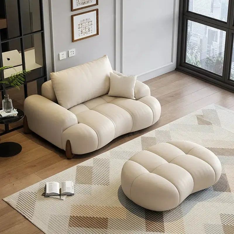 Rhodes Lounge Sofa with Soft Rounded Comfort - view 14