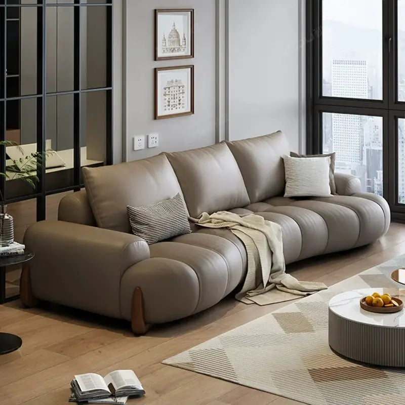 Rhodes Lounge Sofa with Soft Rounded Comfort - view 10