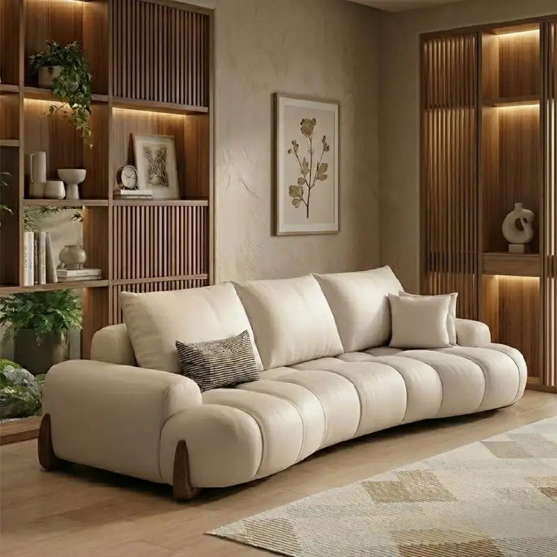 Rhodes Lounge Sofa with Soft Rounded Comfort - view 1