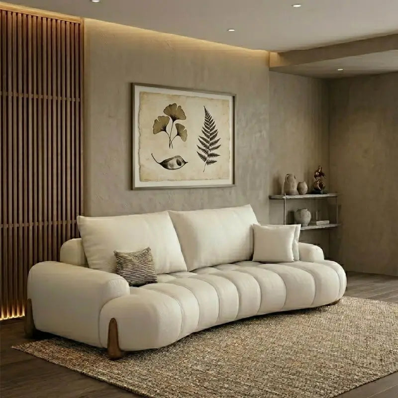 Rhodes Lounge Sofa with Soft Rounded Comfort - view 4