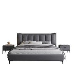 Bed and cot Latvo with modern bed design, cushioned bed frame, cot design