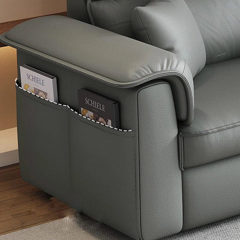 Pull out sofa bed couch with hidden storage, with soft cushioning and a space-saving layout in another custom view