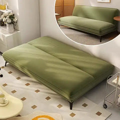Click clack sofa bed for compact rooms, available in custom sizes, colours and materials