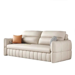 Pull out sofa bed with USB charging, with a clean profile and custom finish options