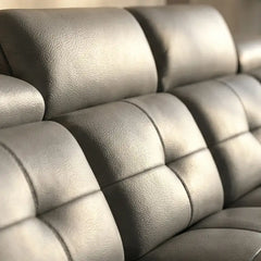 Couch bed with cup holders, USB charging and storage, with a clean profile and custom finish options