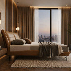 bed design suits premium apartments and sophisticated master bedroom spaces