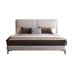 Crafted with engineered wood and durable slats, this hydraulic bed provides smart lift-up storage divided into neat compartments.
